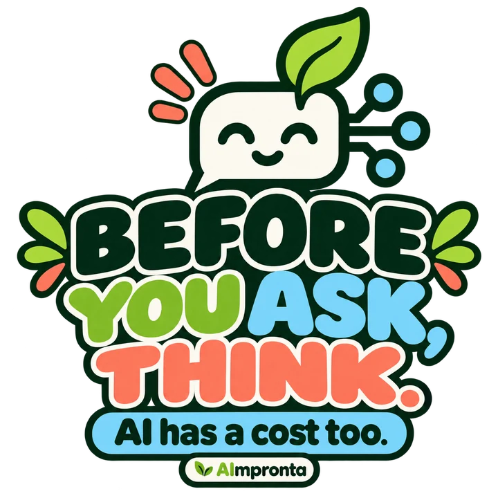 Before you ask, think.